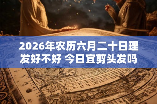 2026年农历六月二十日理发好不好 今日宜剪头发吗 2026年农历六月二十日理发好不好 今日宜剪头发吗
