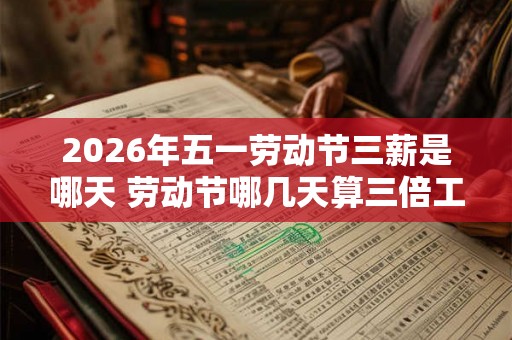 2026年五一劳动节三薪是哪天 劳动节哪几天算三倍工资