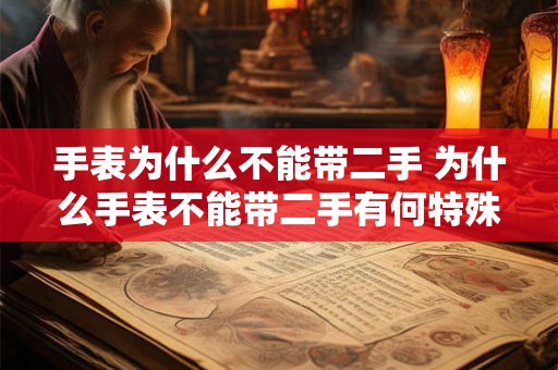 手表为什么不能带二手 为什么手表不能带二手有何特殊的设计或技术限制