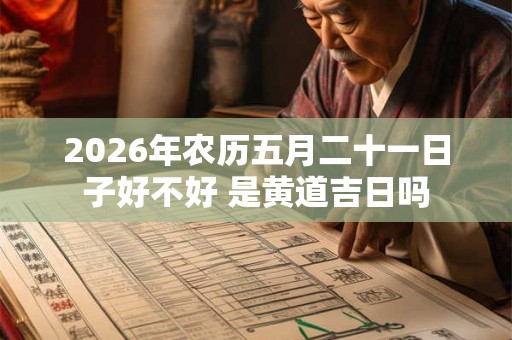 2026年农历五月二十一日子好不好 是黄道吉日吗 2026年农历五月二十一日子好不好 是黄道吉日吗