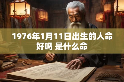 1976年1月11日出生的人命好吗 是什么命 1976年1月11日出生的人命好吗 是什么命