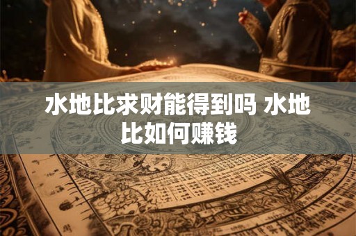 水地比求财能得到吗 水地比如何赚钱