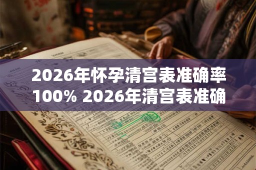 2026年怀孕清宫表准确率100% 2026年清宫表准确率100 2026年怀孕清宫表准确率100% 2026年清宫表准确率100
