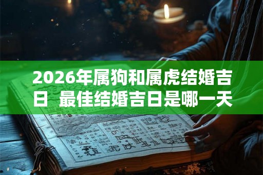 2026年属狗和属虎结婚吉日  最佳结婚吉日是哪一天