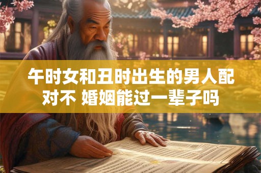 午时女和丑时出生的男人配对不 婚姻能过一辈子吗