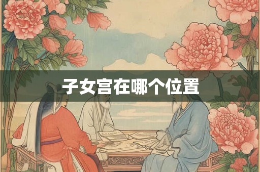 子女宫在哪个位置