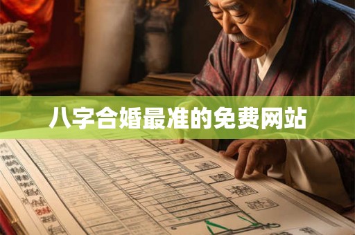 八字合婚最准的免费网站