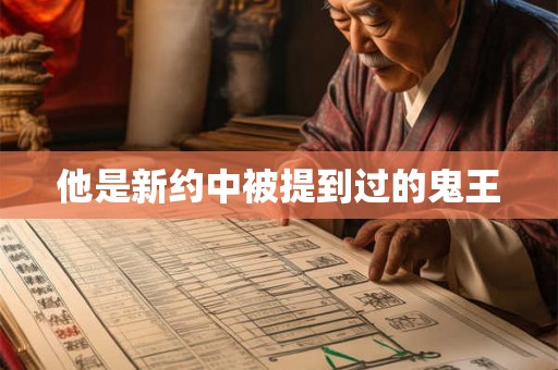 他是新约中被提到过的鬼王