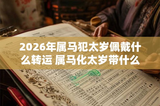 2026年属马犯太岁佩戴什么转运 属马化太岁带什么东西最好 2026年属马犯太岁佩戴什么转运 属马化太岁带什么东西最好