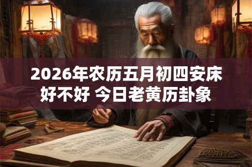 2026年农历五月初四安床好不好 今日老黄历卦象