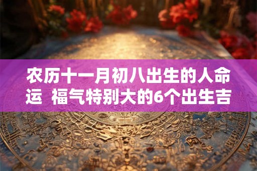 农历十一月初八出生的人命运  福气特别大的6个出生吉日