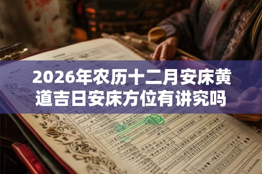 2026年农历十二月安床黄道吉日安床方位有讲究吗
