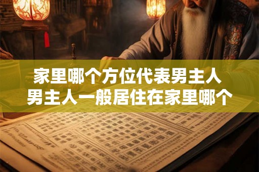 家里哪个方位代表男主人 男主人一般居住在家里哪个方位