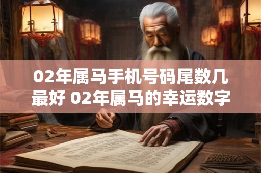 02年属马手机号码尾数几最好 02年属马的幸运数字是几
