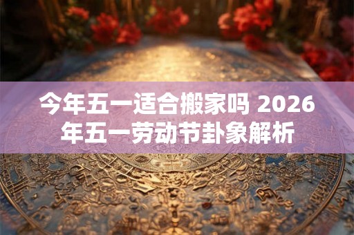 今年五一适合搬家吗 2026年五一劳动节卦象解析