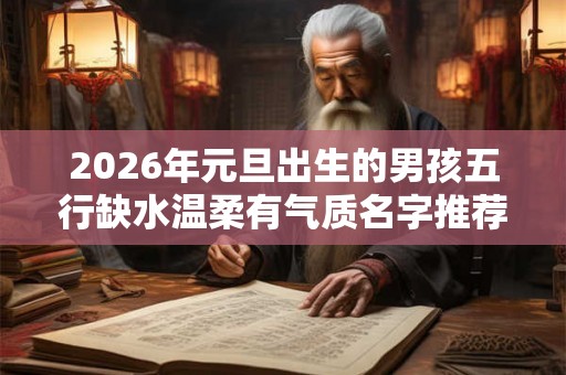 2026年元旦出生的男孩五行缺水温柔有气质名字推荐