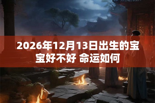 2026年12月13日出生的宝宝好不好 命运如何