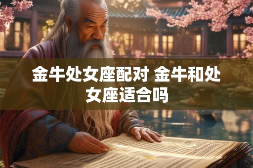 金牛处女座配对 金牛和处女座适合吗