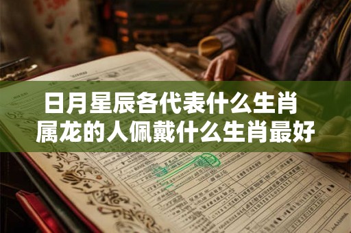 日月星辰各代表什么生肖  属龙的人佩戴什么生肖最好