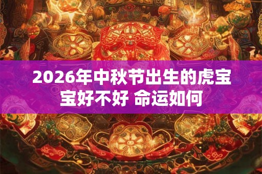 2026年中秋节出生的虎宝宝好不好 命运如何