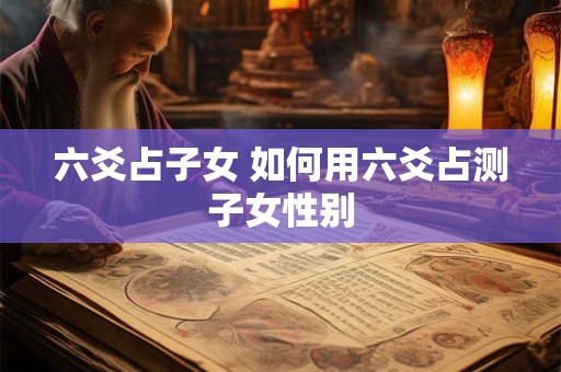 六爻占子女 如何用六爻占测子女性别