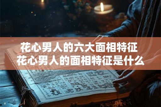 花心男人的六大面相特征 花心男人的面相特征是什么