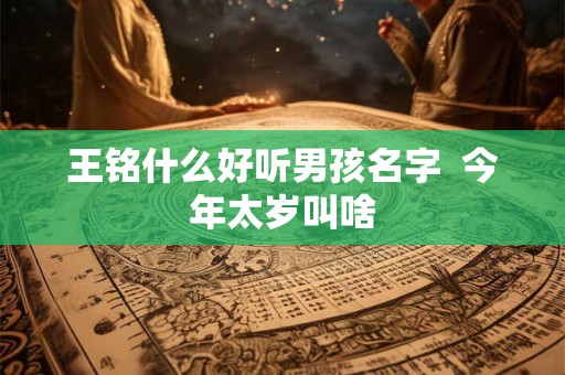 王铭什么好听男孩名字  今年太岁叫啥