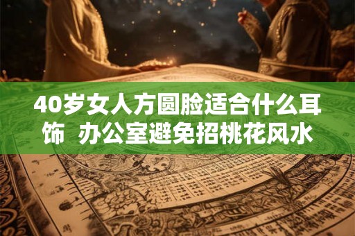 40岁女人方圆脸适合什么耳饰 办公室避免招桃花风水 40岁女人方圆脸适合什么耳饰 办公室避免招桃花风水