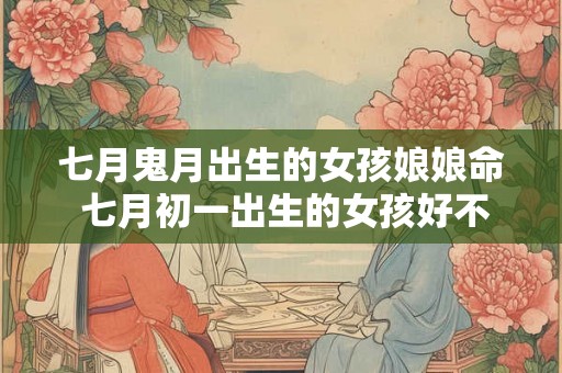 七月鬼月出生的女孩娘娘命 七月初一出生的女孩好不好