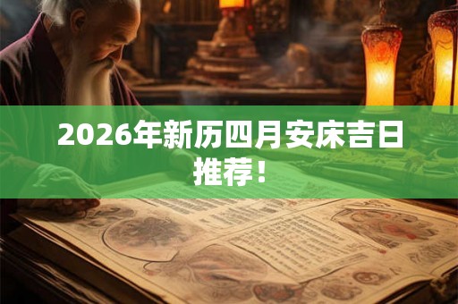 2026年新历四月安床吉日推荐！
