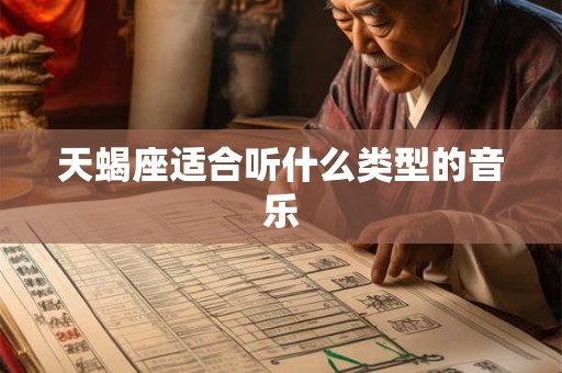 天蝎座适合听什么类型的音乐 天蝎座适合听什么类型的音乐