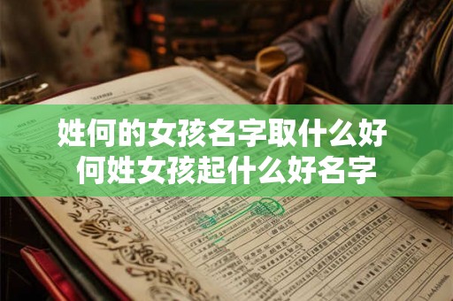 姓何的女孩名字取什么好 何姓女孩起什么好名字