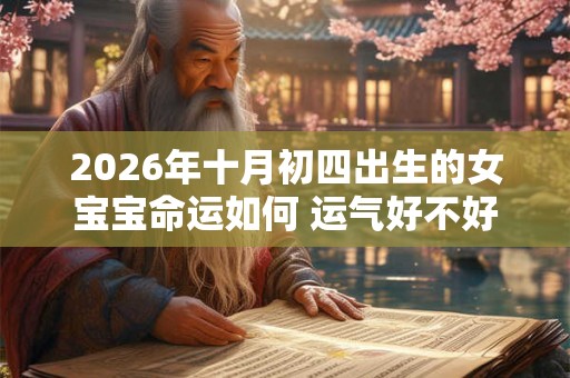2026年十月初四出生的女宝宝命运如何 运气好不好