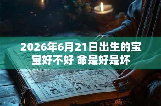 2026年6月21日出生的宝宝好不好 命是好是坏