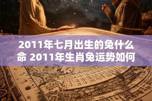 2011年七月出生的兔什么命 2011年生肖兔运势如何