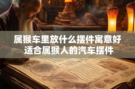 属猴车里放什么摆件寓意好 适合属猴人的汽车摆件 属猴车里放什么摆件寓意好 适合属猴人的汽车摆件