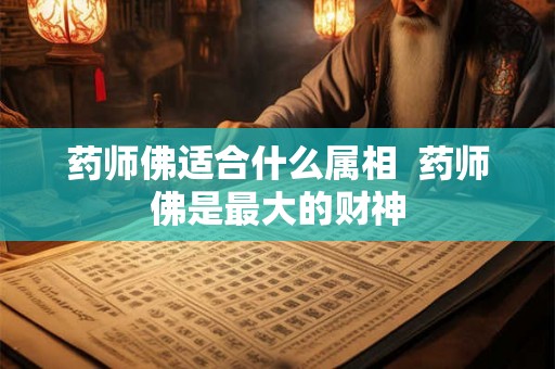药师佛适合什么属相  药师佛是最大的财神