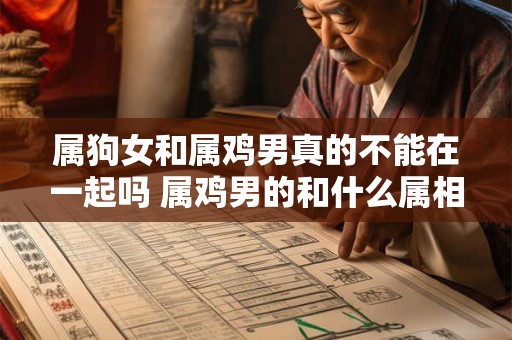属狗女和属鸡男真的不能在一起吗 属鸡男的和什么属相最配