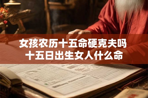 女孩农历十五命硬克夫吗 十五日出生女人什么命