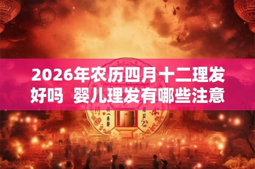 2026年农历四月十二理发好吗  婴儿理发有哪些注意事项