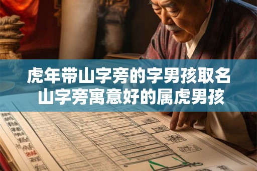 虎年带山字旁的字男孩取名 山字旁寓意好的属虎男孩名字