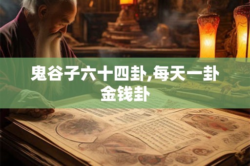 鬼谷子六十四卦,每天一卦金钱卦