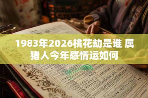 1983年2026桃花劫是谁 属猪人今年感情运如何