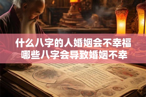 什么八字的人婚姻会不幸福 哪些八字会导致婚姻不幸福 什么八字的人婚姻会不幸福 哪些八字会导致婚姻不幸福