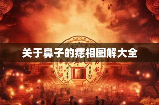 关于鼻子的痣相图解大全
