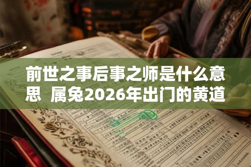 前世之事后事之师是什么意思  属兔2026年出门的黄道吉日