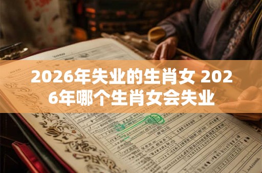 2026年失业的生肖女 2026年哪个生肖女会失业