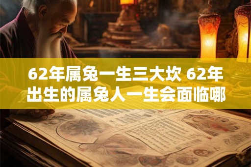 62年属兔一生三大坎 62年出生的属兔人一生会面临哪三大困难