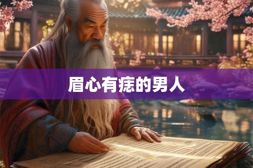 眉心有痣的男人