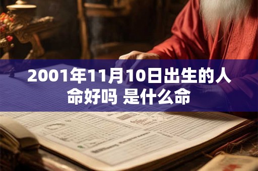 2001年11月10日出生的人命好吗 是什么命